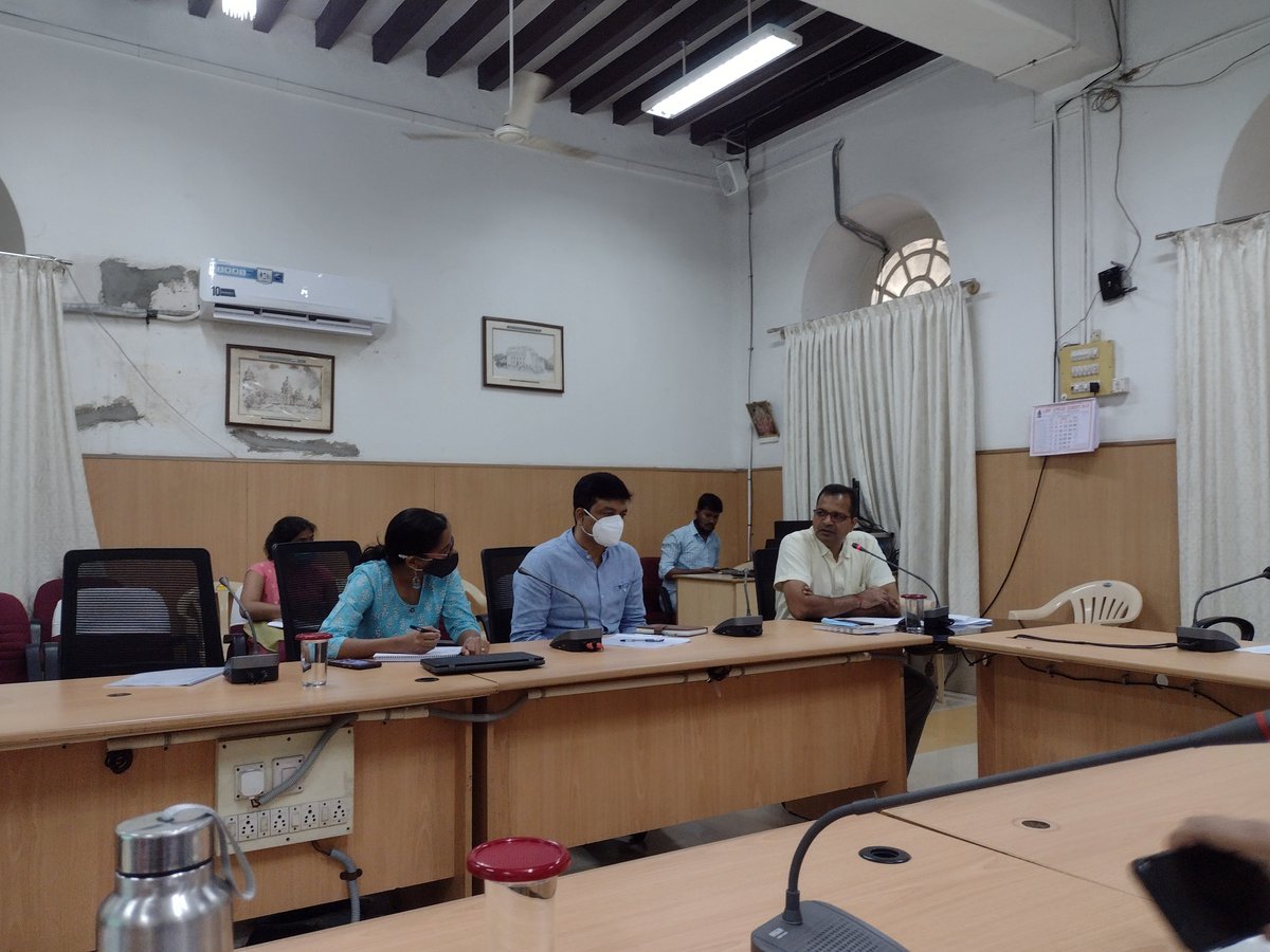 fishtiaq's tweet photo. Fantastic workshop with @BBMPSplHealth @Precisi0nHealth to discuss our efforts on #environmental #surveillance of #COVID19, modelling, genomics and other pathogens, #AMR using wastewater @shridhar_varsha @RKPrasadMD @DrBhaskarRaj @TIGS_India @zenrainman @angelachaudhuri https://t.co/j6eb02LV2Y