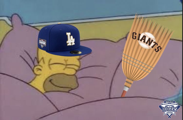 iamjmart4's tweet photo. Dodgers win and sweep the giants! #AlwaysLA #SiempreLA https://t.co/3Ds2m6s2rT