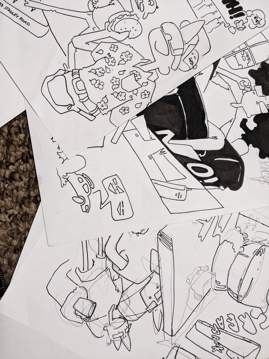 trash_oc's tweet photo. Working on issue # 3 https://t.co/iPJKJ4bRSy