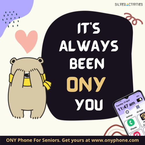 ONY #Phone for older adults.

#eldertech #singapore #OldIsGold #DementiaCare #caregiving