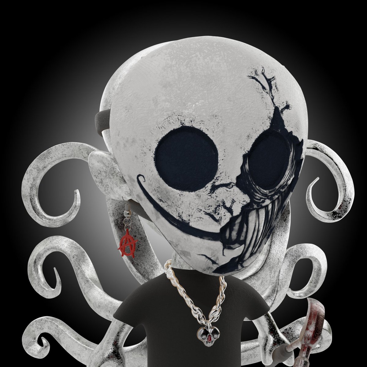 TheMetaReapers's tweet photo. Would you like to own one!👺

#NFTGiveaway #NFT #NFTCommunity #NFTgaming #NFTCollection #cryptotrading #SolanaNFTs  #MagicEden https://t.co/24S2BkHM8V