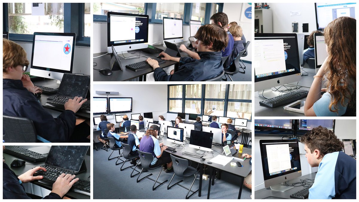 Our Year 9 ICT class were using code to solve a range of challenges yesterday, take a look #GottaBeAtWMYC