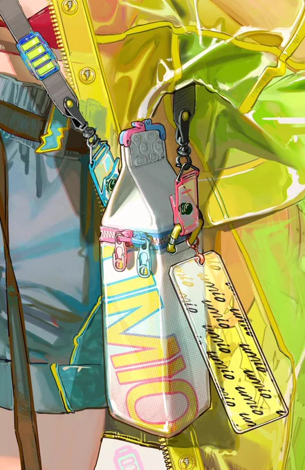 character design: Mio Summer 🔋⚡️☀️ 