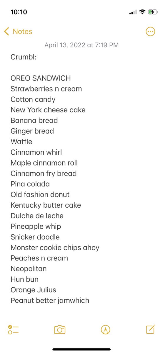 polka_dot_lover's tweet photo. @CrumblCookies You have a list of favorites https://t.co/Zyl6FQffiB