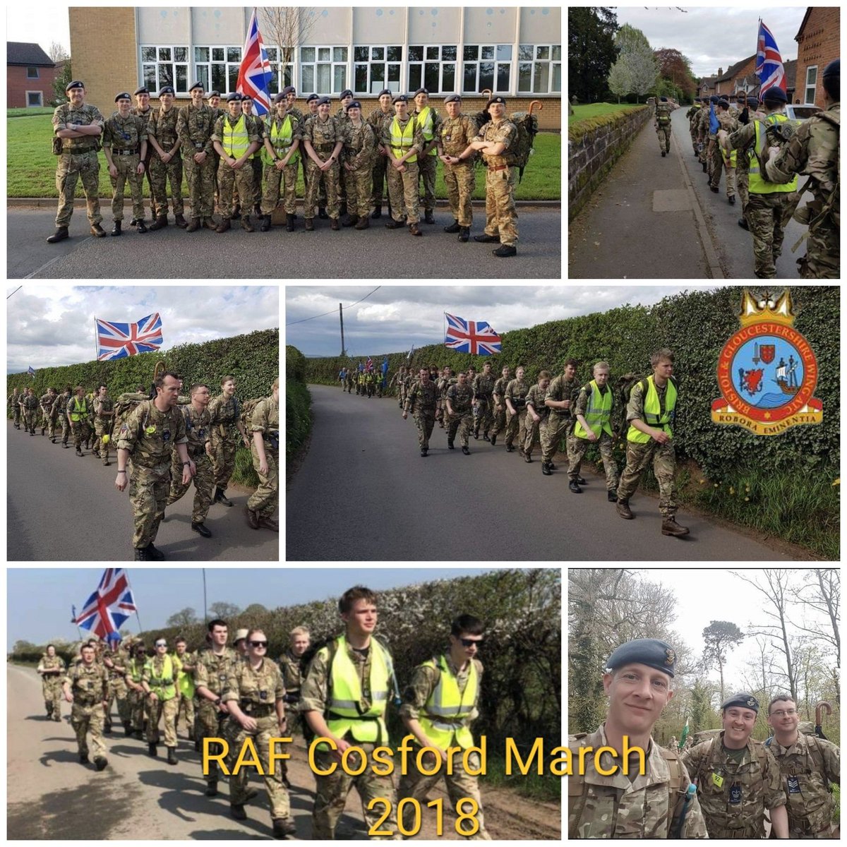 <a href="/BgWing/">B&G Wing Air Cadets</a> is counting down to the wing road marching weekend to replace the <a href="/rafwarma/">RAFWARMA</a> weekend normally held at RAF Cosford

10 days, 10 years &amp; over 1000 miles of Road marching

Train hard = March easy

#celebraterm
<a href="/ComdtAC/">Commandant RAF Air Cadets</a>
<a href="/aircadets/">RAF Air Cadets</a> <a href="/ACORoadMarching/">RAFAC Road Marching</a> <a href="/BGWroadmarching/">BGW RoadMarching</a> <a href="/TetburyATC/">Tetbury Air Cadets</a>