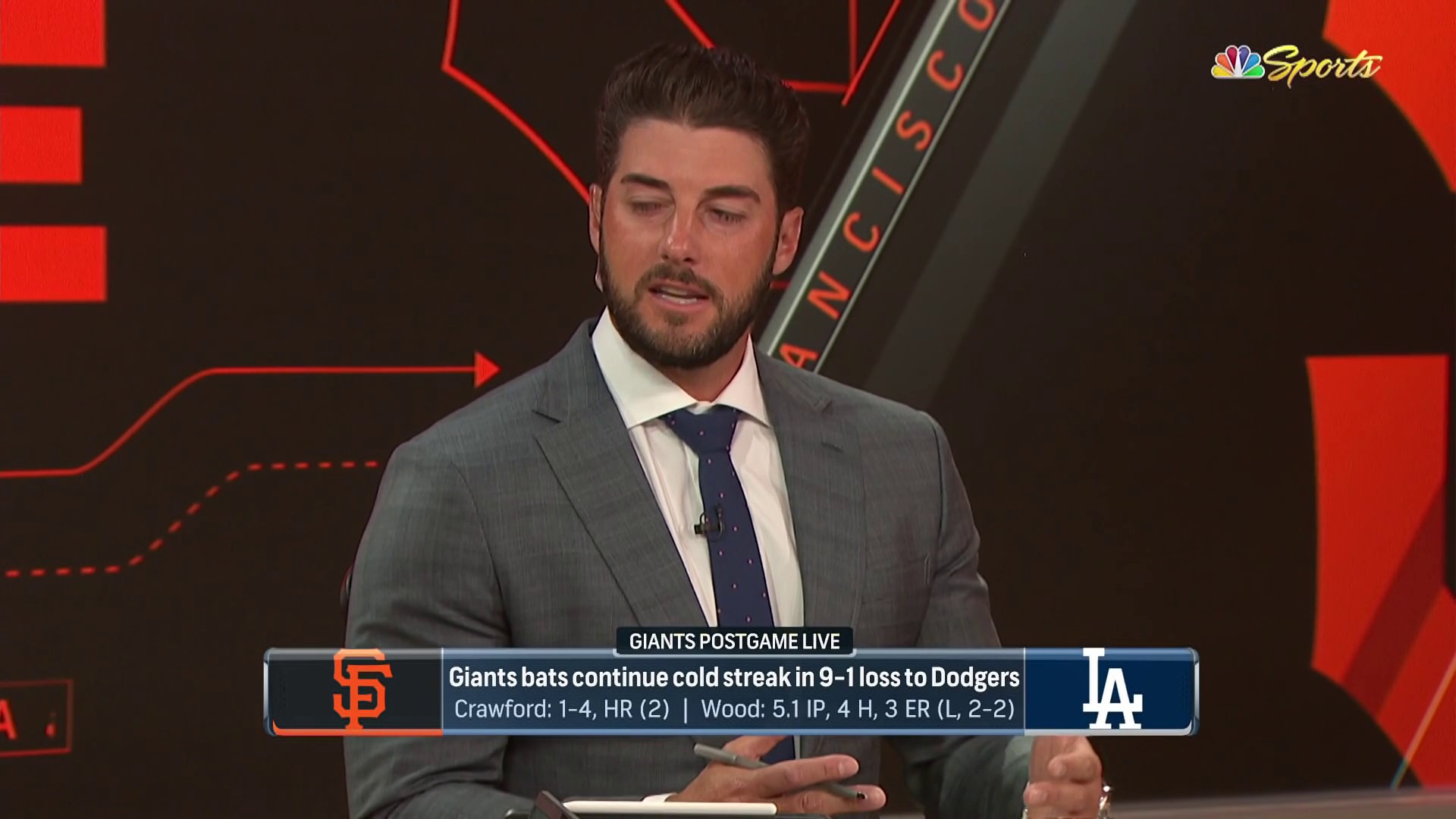 SF Giants on NBCS on Twitter "The Giants’ offense went cold again in