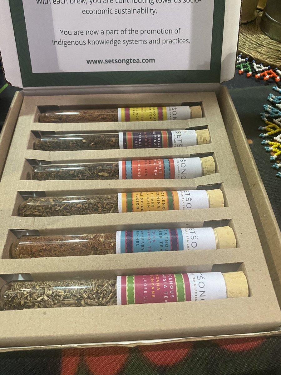 tourist_ms's tweet photo. Limpopo never seizes to amaze  me when it comes to innovative ways of thinking pertaining to indigenous products. Here is a variety of healthy teas homegrown by abo Mme, they have formed two co-ops which have since merged and they have 51% shareholding with the rest .. https://t.co/FVJUH0rYfb