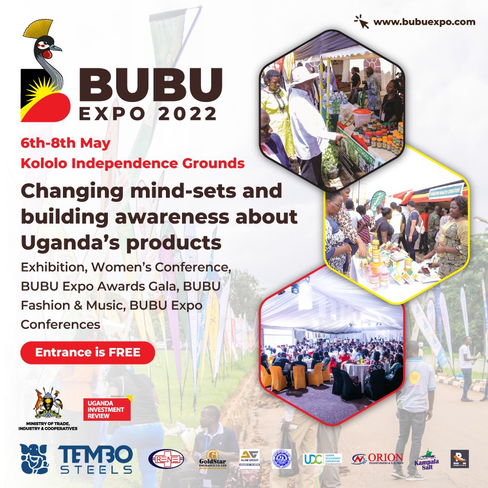 BUBU_Expo_'s tweet photo. All is set for the #BUBUExpo2022 that kicks off tomorrow at the Kololo Independence Grounds starting 9am. Entrance is FREE! 

#BUBUExpo #bubu #buyuganda #builduganda #uganda #exhibition https://t.co/Kivlz6hAPl