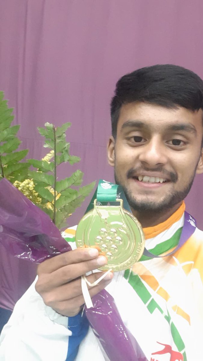 SportifyI's tweet photo. We are proud to announce that our academy player Mr. Hritik Anand who practices at sunrise shuttlers has won the gold at #Deaflympics2021 in #mixedteam event in #badminton Congratulations to Mr. Hritik, coaches and all the support staff #olympics #teamindia #indiansports https://t.co/vS6va20QBd