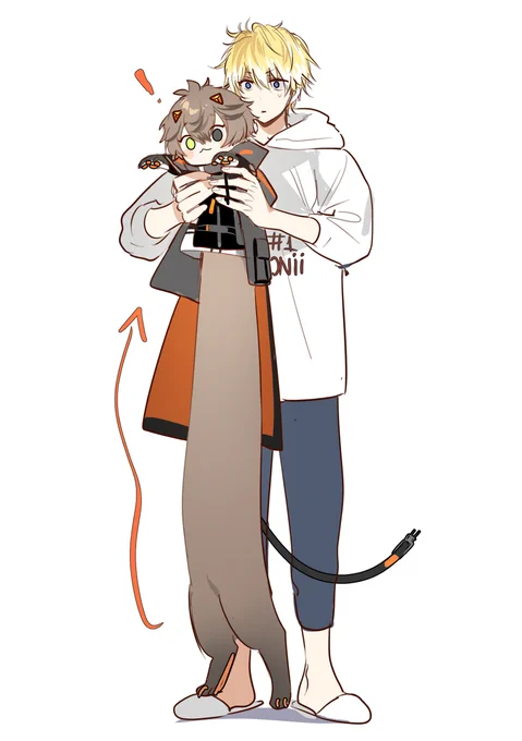Long boi hehe 

#Albonny #AlbanKnoxArt #Briskart 