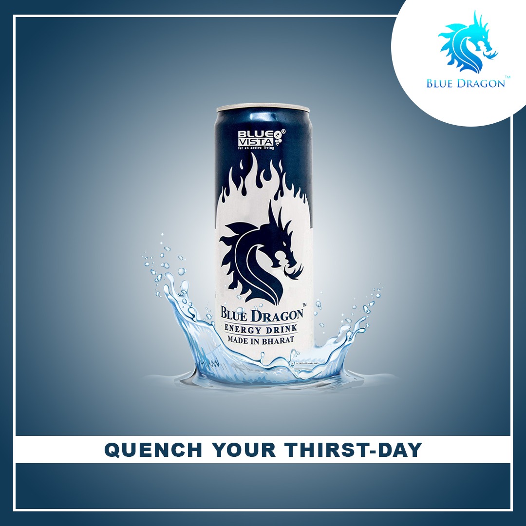 blue_vista's tweet photo. This Thursday, say goodbye to your thirsty buds! 
🥤💧🥤💧
Refresh yourself for a better start with the Blue Dragon Energy drink.⚡⚡✨
#BlueDragon #EnergyDrink #vocalforlocal #MadeInBharat #MadeInIndia #tbt #throwbackthursday #thursdaythoughts #quench #Thirst #thirstythursday https://t.co/MbnFGpgGWx