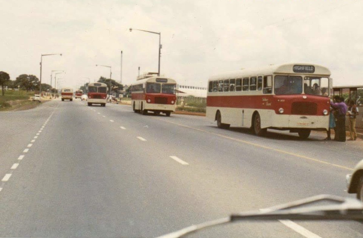 To Young Zimbabweans,

This is how public transport worked in Harare when ZANUPF came to power in 1980.

The roads were great and the buses had a timetable, almost every 15 minutes there was a bus.

ZANUPF took over and started stealing money from the bus company and it collapsed