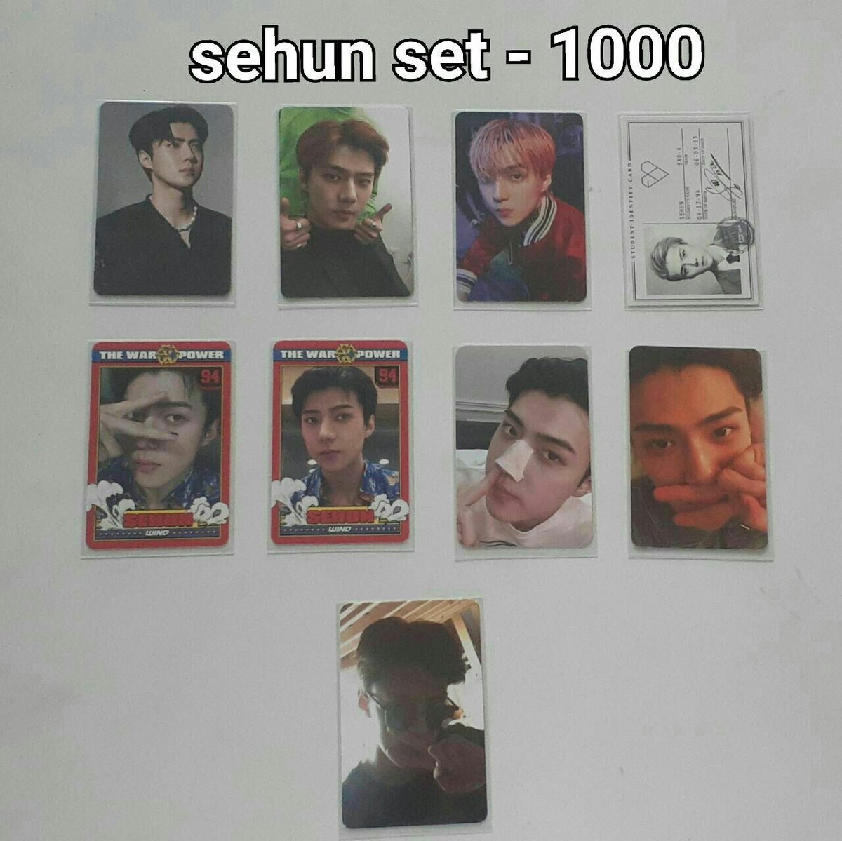 kimjeys94's tweet photo. wts/lfb ph

EXO photocard set (clean) 

MOP: gcash &amp; palawan express
MOD: jrs &amp; jnt
DOP: PAYO 

rfs: need school funds 

tags; sehun,d.o.,suho,xiumin,lay,baekhyun, chanyeol,chen pc https://t.co/ob5PQ4MThj