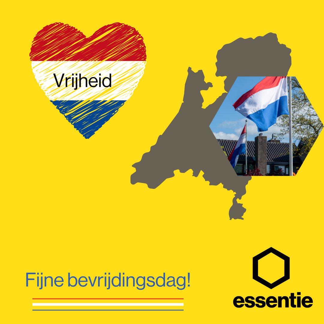 Essentie wenst jullie een fijne Bevrijdingsdag!
