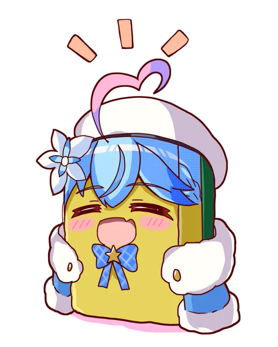 無知なことを吸収する、まるでスポンジのようなラミィちゃん🧽

#LamyArt 