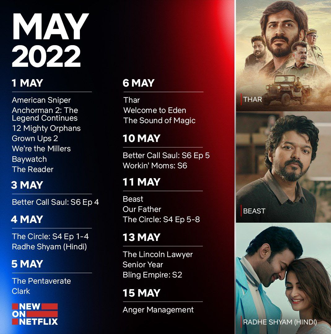 1Tamilmv on Twitter: "May Releases on #Netflix https://t.co/7wHMV7mNO8