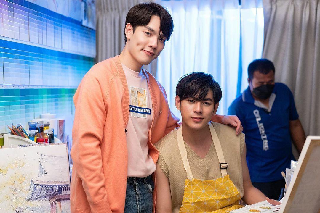 pixel406's tweet photo. Our KanaJing babies 😍✨🧡

#ThatsMyCandyTheSeries #CTRPANUWAT #earthchsn #CopEarth #EarthCop https://t.co/d64ejIyXO9