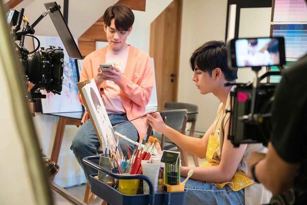 pixel406's tweet photo. Our KanaJing babies 😍✨🧡

#ThatsMyCandyTheSeries #CTRPANUWAT #earthchsn #CopEarth #EarthCop https://t.co/d64ejIyXO9