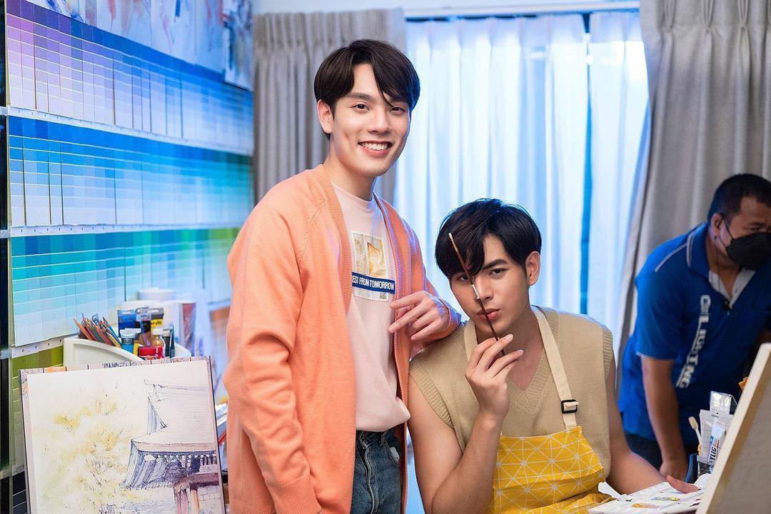 pixel406's tweet photo. Our KanaJing babies 😍✨🧡

#ThatsMyCandyTheSeries #CTRPANUWAT #earthchsn #CopEarth #EarthCop https://t.co/d64ejIyXO9