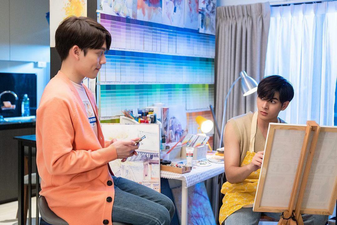 pixel406's tweet photo. Our KanaJing babies 😍✨🧡

#ThatsMyCandyTheSeries #CTRPANUWAT #earthchsn #CopEarth #EarthCop https://t.co/d64ejIyXO9