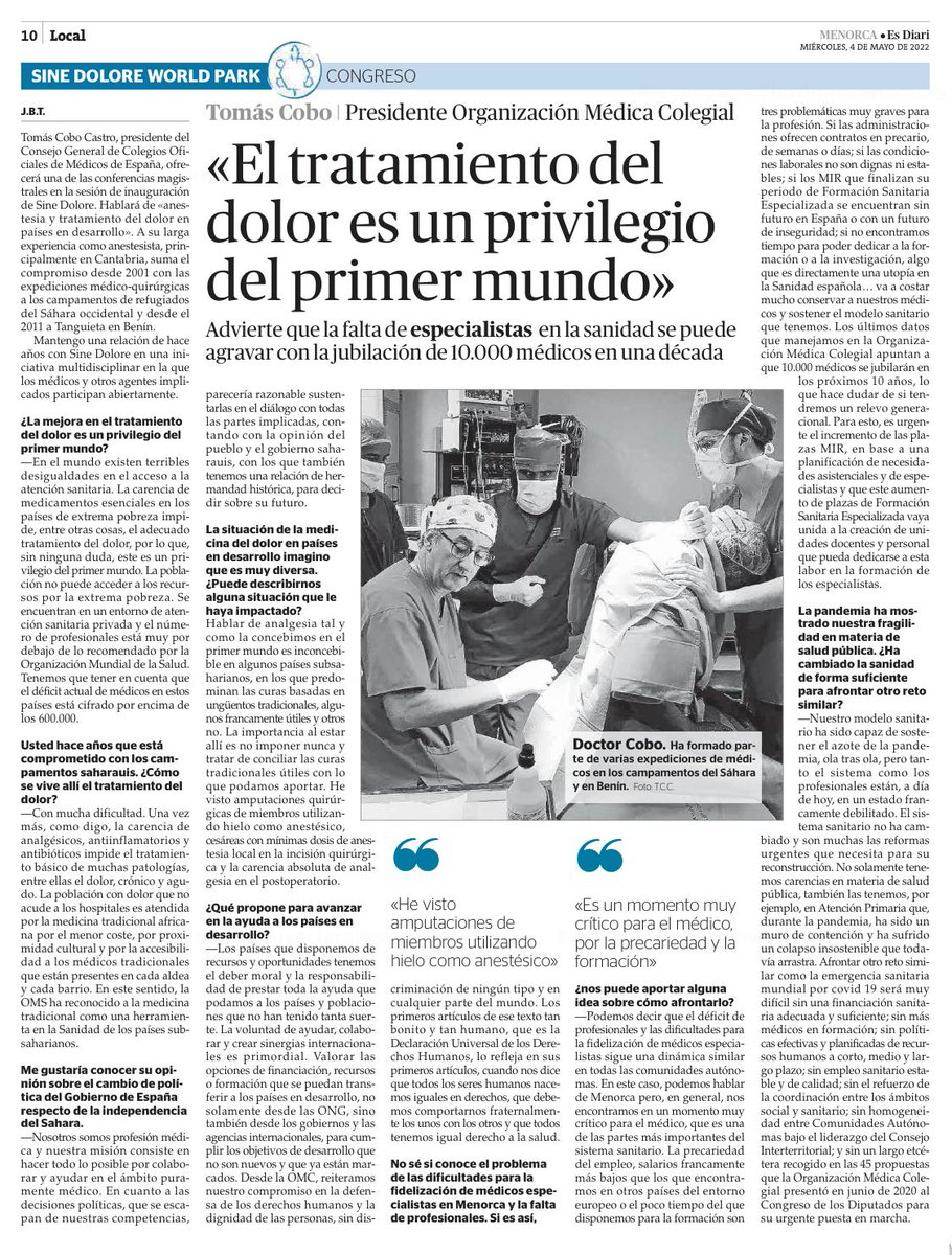 Dr. Jordi Moya Riera tweet media
