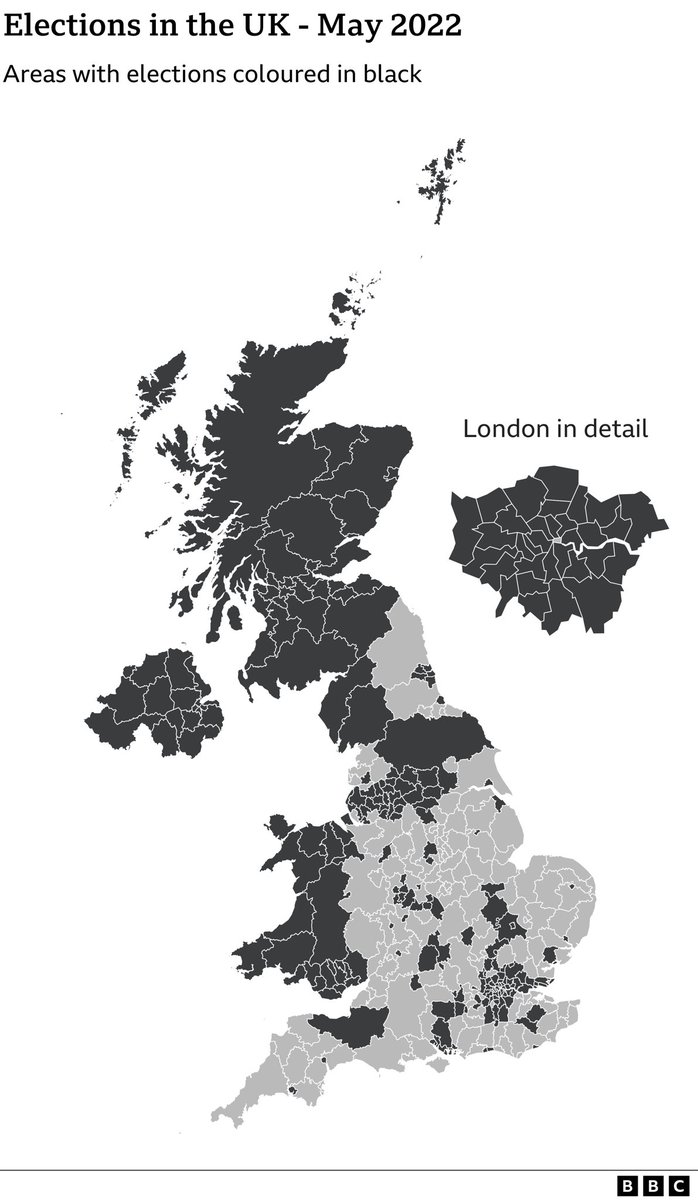 🗳Where are elections taking place? #Elections2022 

(Map <a href="/BBCNews/">BBC News (UK)</a>)