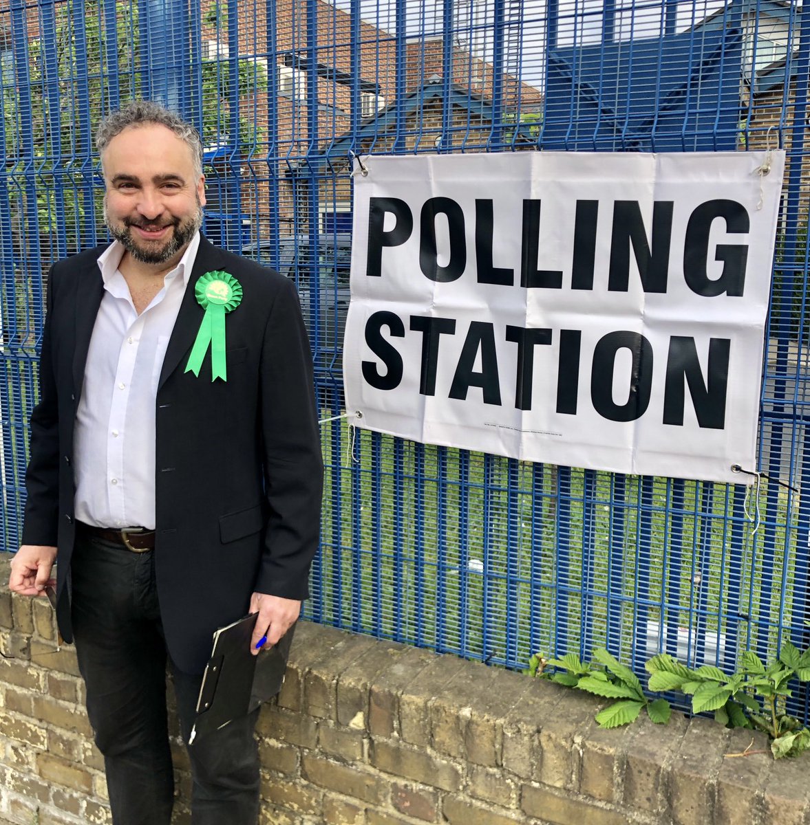 Good luck to all my ⁦@TheGreenParty⁩ friends and colleagues standing for election today across the whole of the country. #GetGreensElected for fairer, greener communities