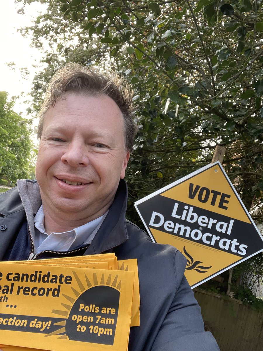 M__Gehring's tweet photo. Good morning election 🗳 day - vote for ⁦@algadney⁩ ⁦@CambridgeLDs⁩ today - good luck to all candidates standing for ⁦@camcitco⁩ today! https://t.co/JtKttRFR7p