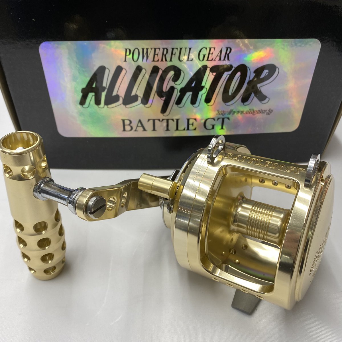 ☆商品情報☆ アリゲーター バトル 20GT (左巻き ブラック/ゴールド