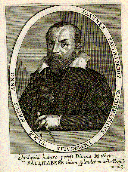 CRMatematica's tweet photo. #BornToday Johann Faulhaber (1580-1635)
#Mathematician 🔢 & #topographer. His major contribution was in calculating the #sums ➕ of #powers of #integers. Made the first publication 📝 of Henry Briggs's #Logarithm in Germany. Collaborated🤝 with #Kepler and Ludolph van Ceulen. https://t.co/OQXW2U6V7k