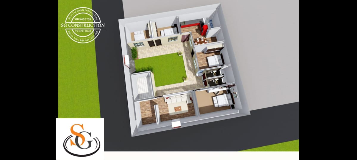 SGHomeDesignAn1's tweet image. Cut Section View