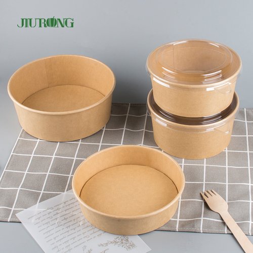 paper salad bowl