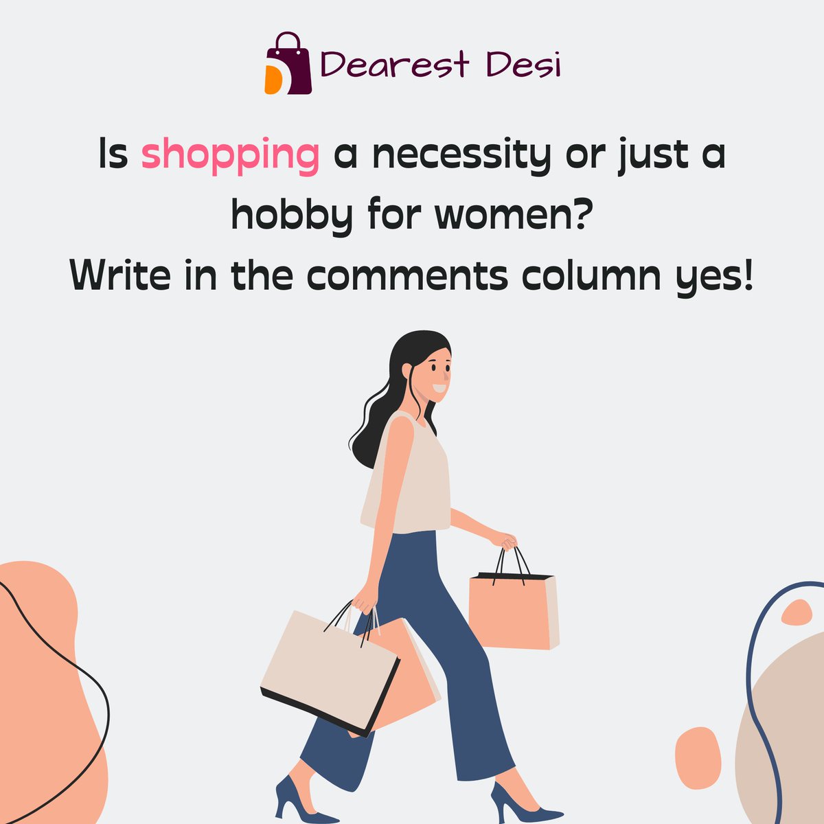 desi_dearest's tweet image. Do you relate to this?

Share your thoughts with us n the comment box!
.
.
.
.
#shopping #dearestdesi #hobby #fun #happy #jewelry #saree #ethnicwear #lehenga #kurta #womensethnicwear #homedecor