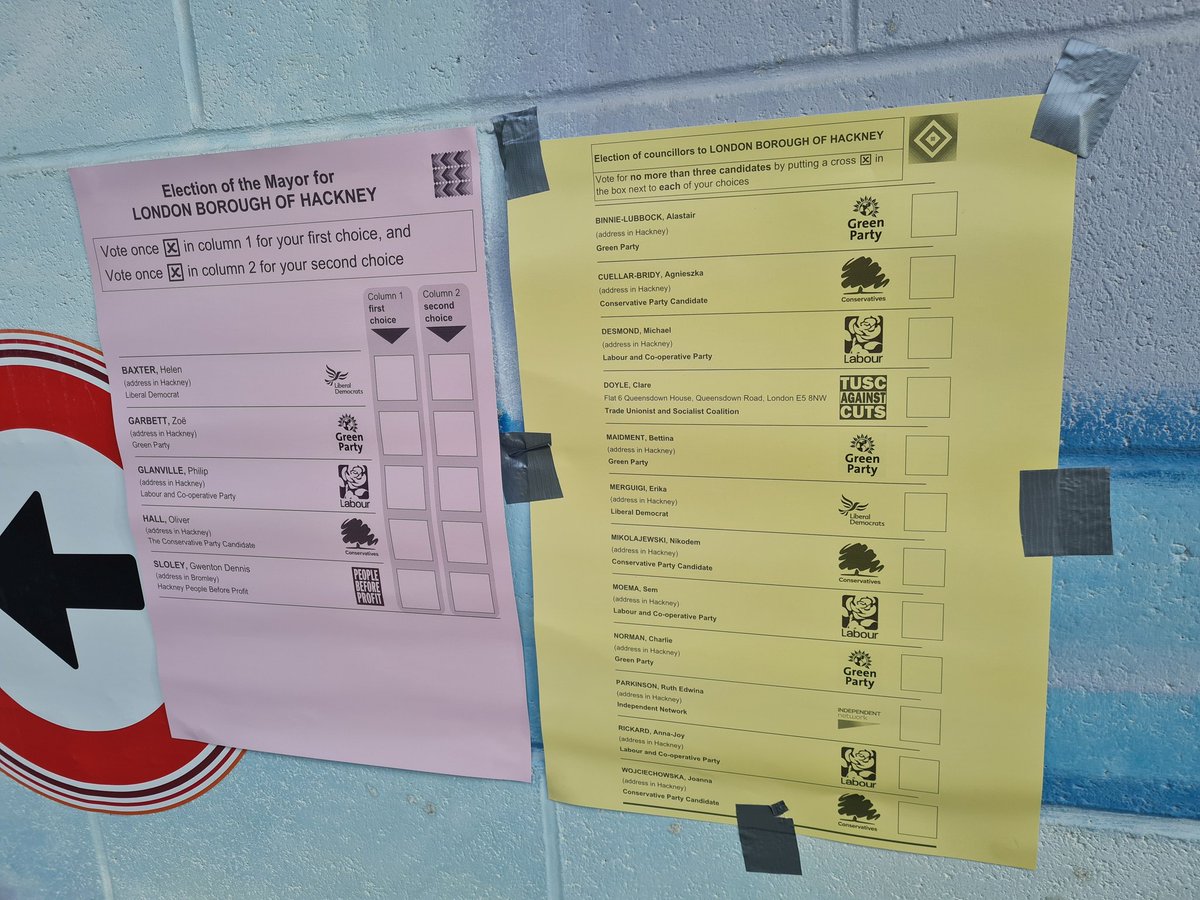 Thanks today to all the polling station &amp; counting staff in Hackney, across London &amp; UK for ensuring a fair &amp; safe election. 

Thanks as well to fellow Mayoral candidates <a href="/Zoe4Hackney/">Zoë Garbett</a>, <a href="/OliverHallUK/">Oliver Hall</a>, @HackneyHelen_LD &amp; <a href="/Gwenton/">Gwenton Sloley</a> for the spirited debates, ideas &amp; fair campaign.