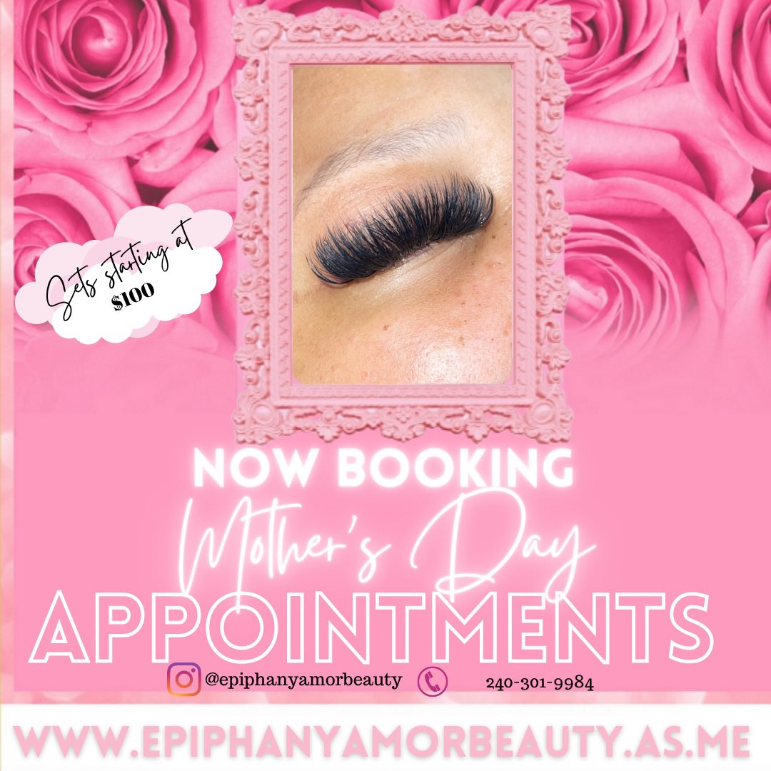 Last Minute Appointments Available 

#dmvlashes #dclashes #mdlashes #dclashextensions #labrunch #lashfans #dmvlashtraining #dclashtraining #mdlashtraining #valashtraining #charlottelashtraining #greenvillelashtraining