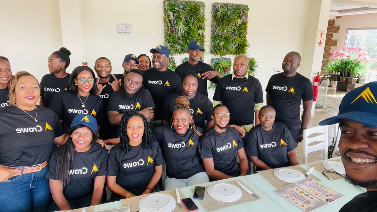 CroweZambia's tweet photo. The team went through various training sessions and thereafter bonding activities to encourage team building. 

We believe that creating a healthy work environment helps us serve you better. 

#WeAreCrowe
#AuditTaxAdvisory
#CroweZambia https://t.co/Vz8u4oWdEI