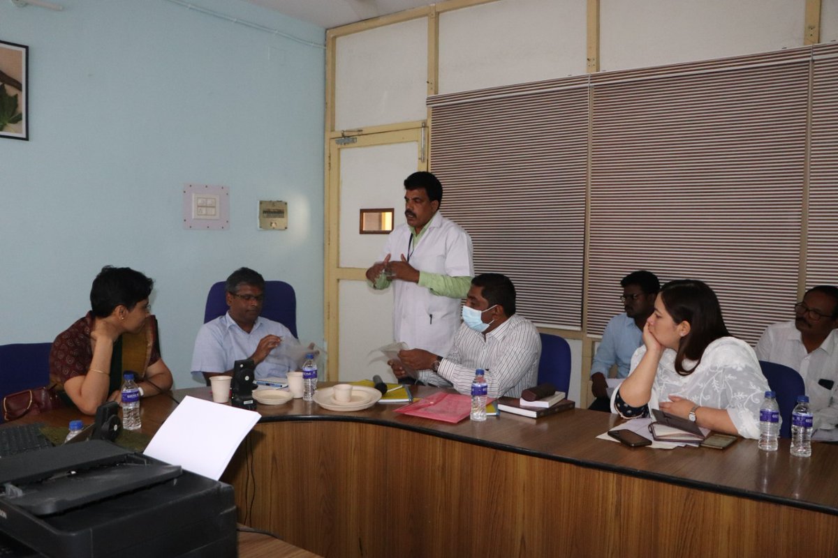 fametamilnadu's tweet photo. The MSME Secretary, Industries Commissioner & Director of Commerce, Addl. Commissioner of Industries Commerce and MD of Sagoserve visited Sagoserve on 2nd May. MTIPB is working with Sagoserve to chart out a path forward for value-added products.
#sagoserve #tnmtipb #tnmsme #msme https://t.co/TfsiIXXhRD