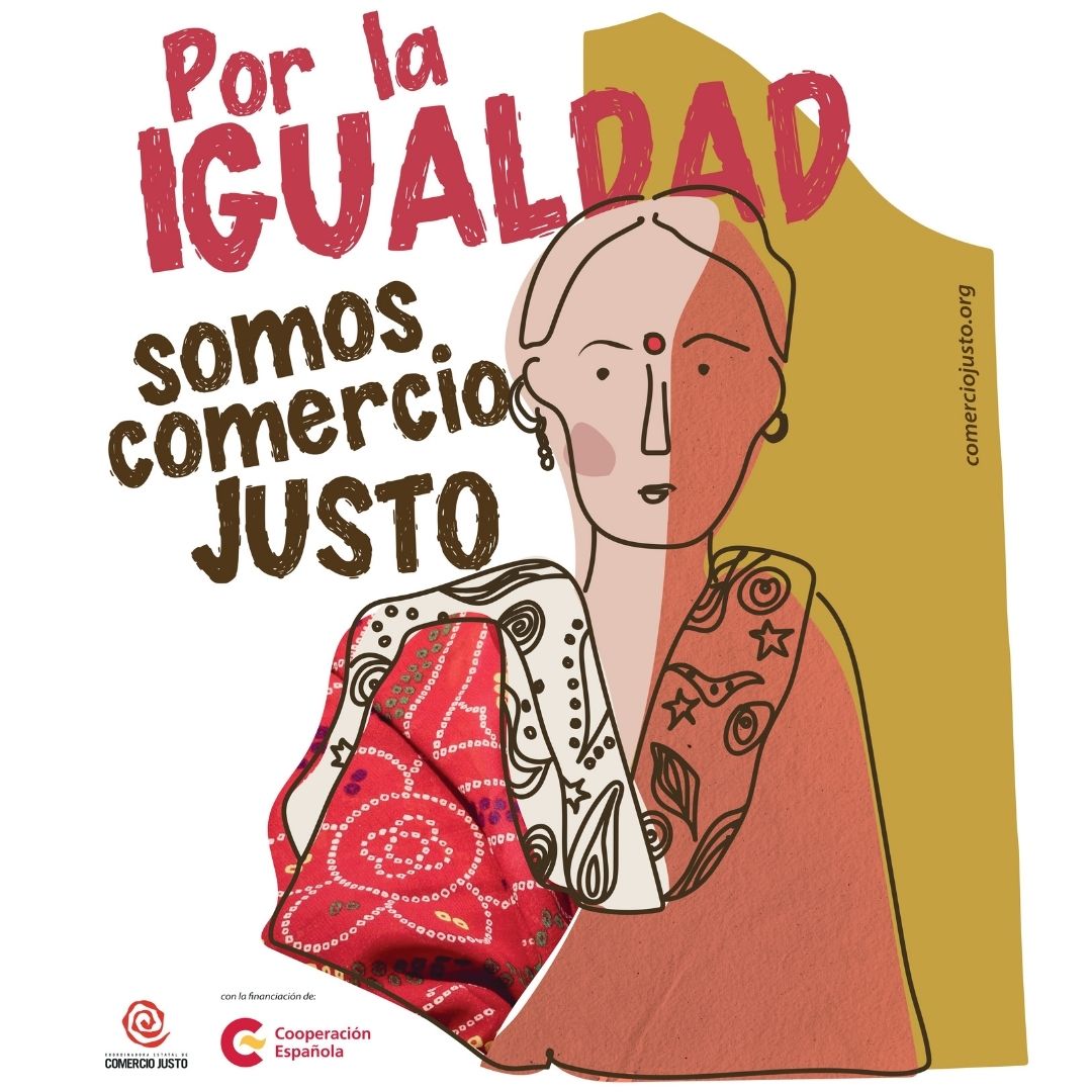 Este 14 de mayo celebramos el #DíaMundialComercioJusto con las mujeres como protagonistas. La #igualdadDeGénero y el #empoderamiento, en el centro de nuestra celebración. Por la igualdad, #SomosComercioJusto