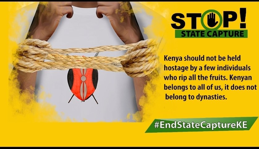 It is time to #EndStateCaptureKE