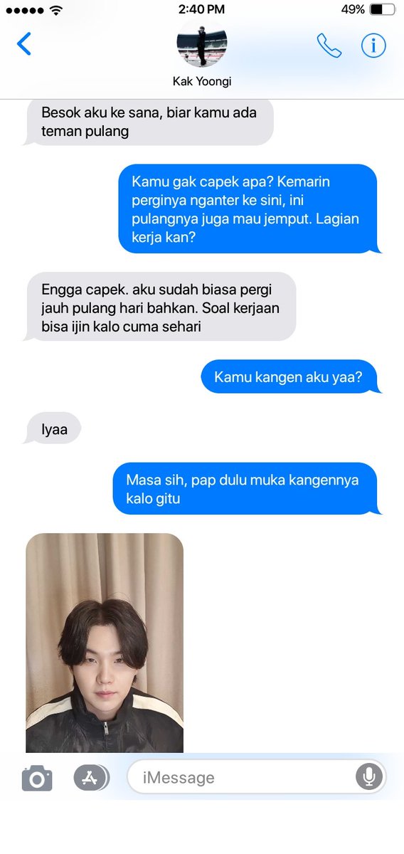 — Yoongi two tweets au

; Ketika si paling sat set sat set ditinggal mudik Istri