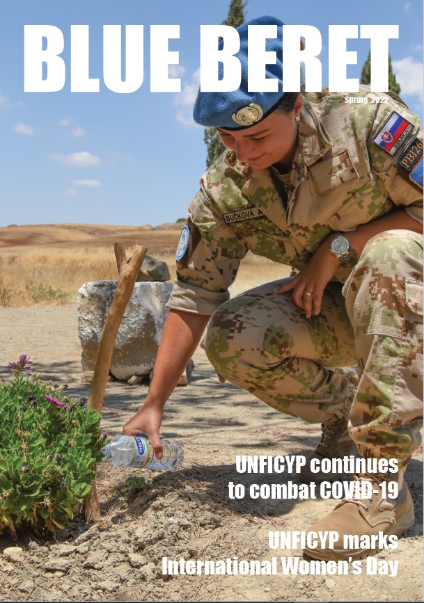 UN_CYPRUS's tweet photo. #ICYMI: We invite you to read the spring edition of #UNFICYP's #BlueBeret magazine. In this issue, you will find the latest activities from our military, @UNPOL and Civil Affairs Section. #A4P 

For more 👇👇

https://t.co/B933Ovrpci https://t.co/Vv4LS2Btha