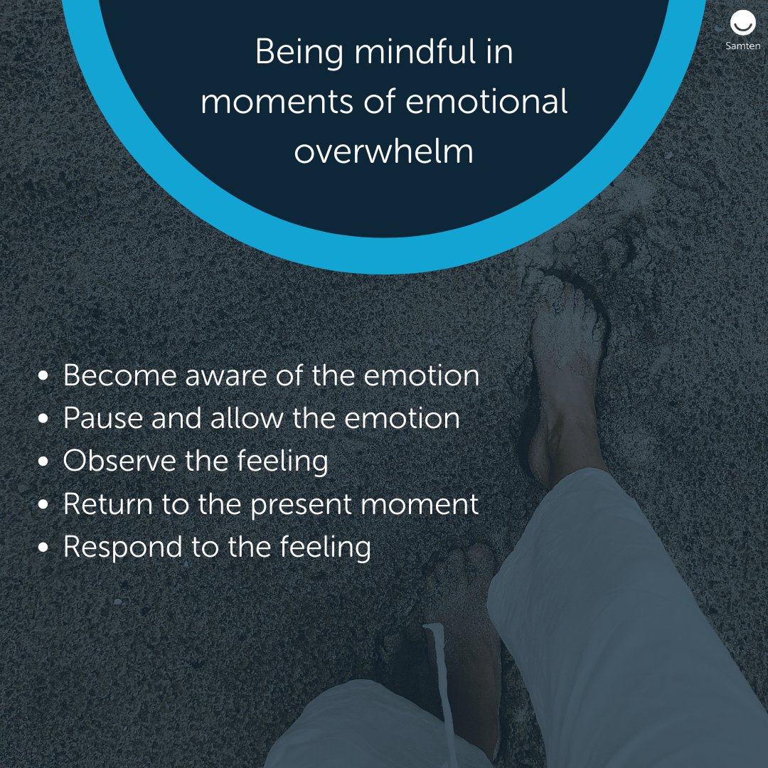 How to overcome feelings of emotional overwhelm with mindfulness 🙏🏻

Tag someone who needs to try this ⬇️