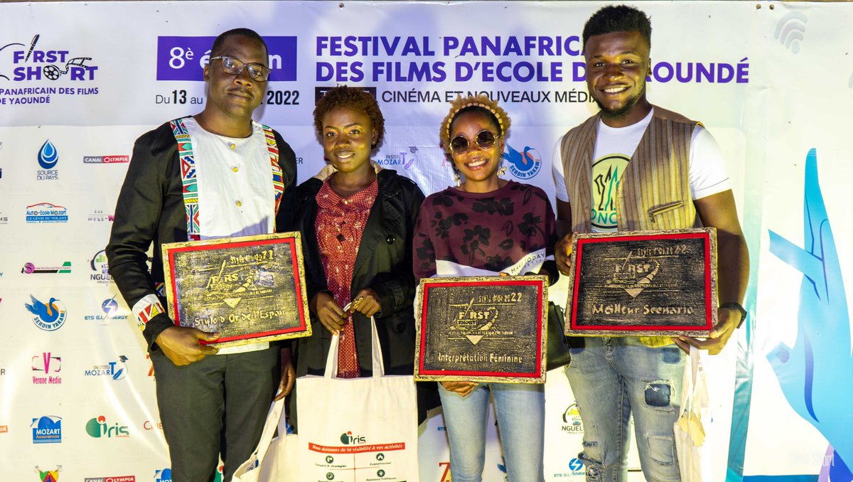 CompanyIconic's tweet photo. Avril a été un mois plein de récompenses pour notre film ONE WEEK réalisé par @WandjaRostand. 4 prix dans deux festivals !😎
Prix de l'espoir, Meilleur scénario et prix de l'interprétation féminine au First Short
Meilleur court-métrage camerounais au @Camiff237 #proud #TT237 https://t.co/qEOwJRIysd