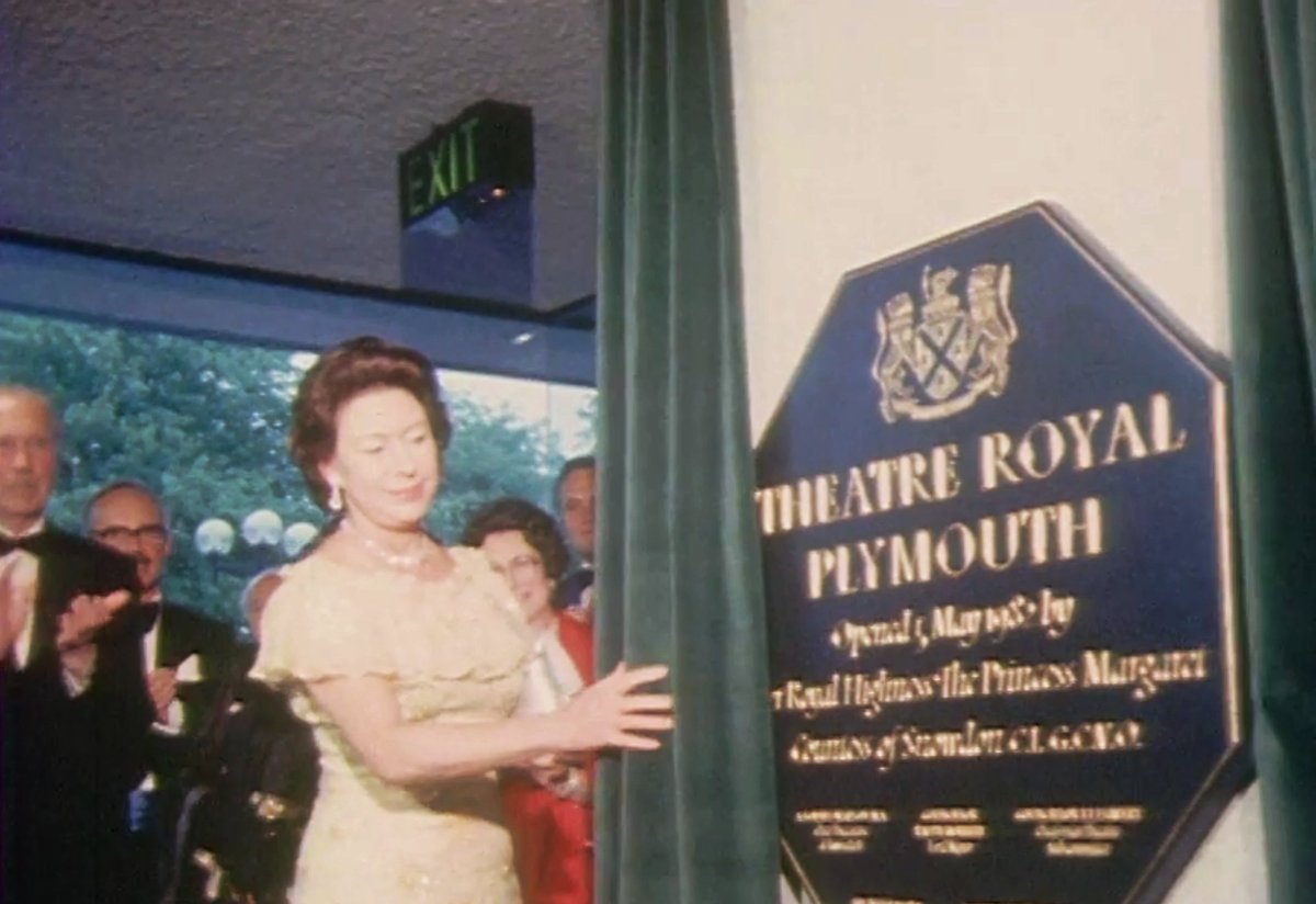 On this day, 40 years ago, Theatre Royal Plymouth was opened by HRH The Princess Margaret. 

Since then, we've played host to thousands of shows, produced &amp; co-produced productions, and supported communities through our life-changing Engagement and Learning projects. #TRP40