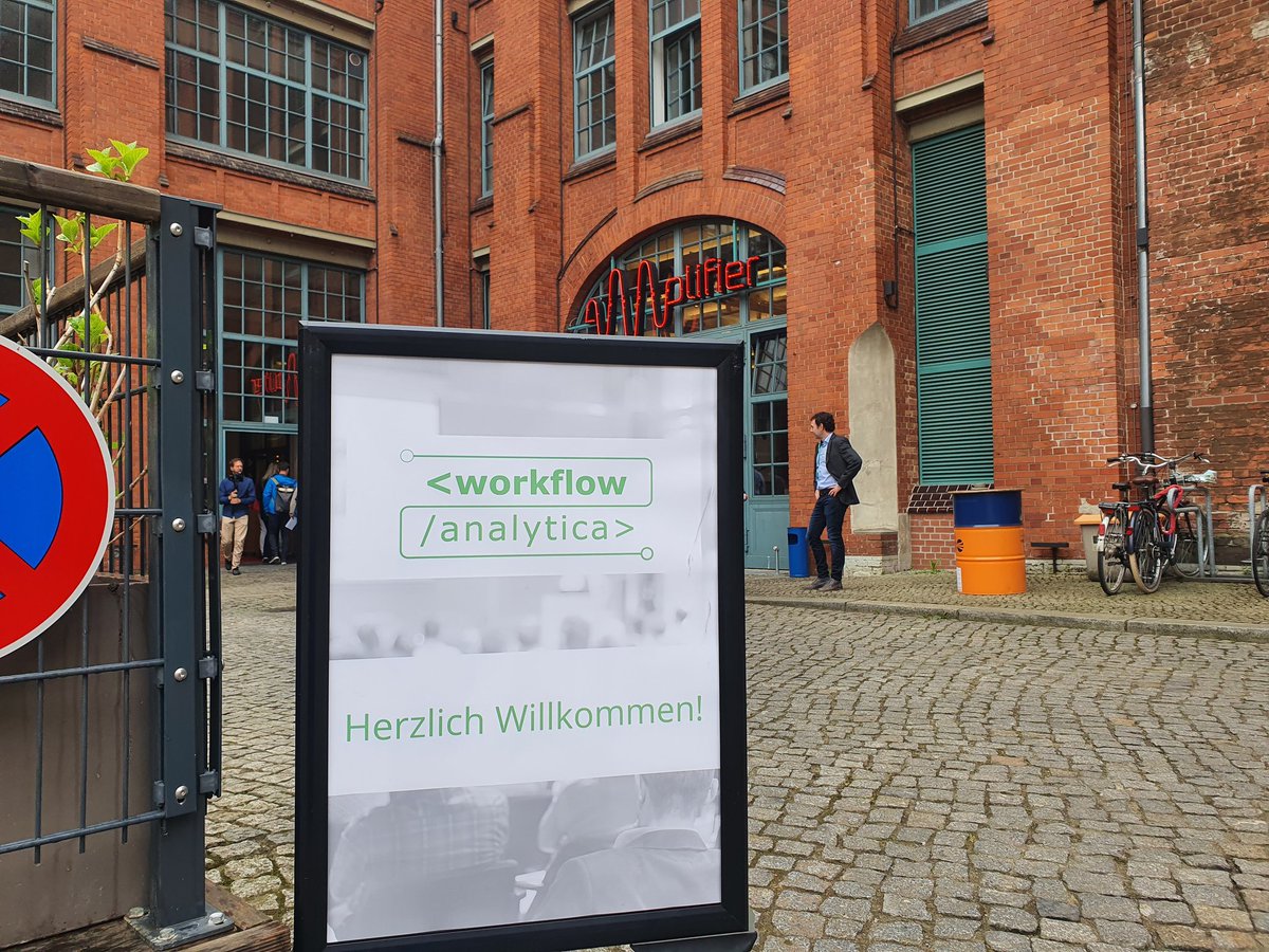 Geile Location <a href="/minautics/">MINAUTICS GmbH</a> ! 
#WorkflowAnalytica