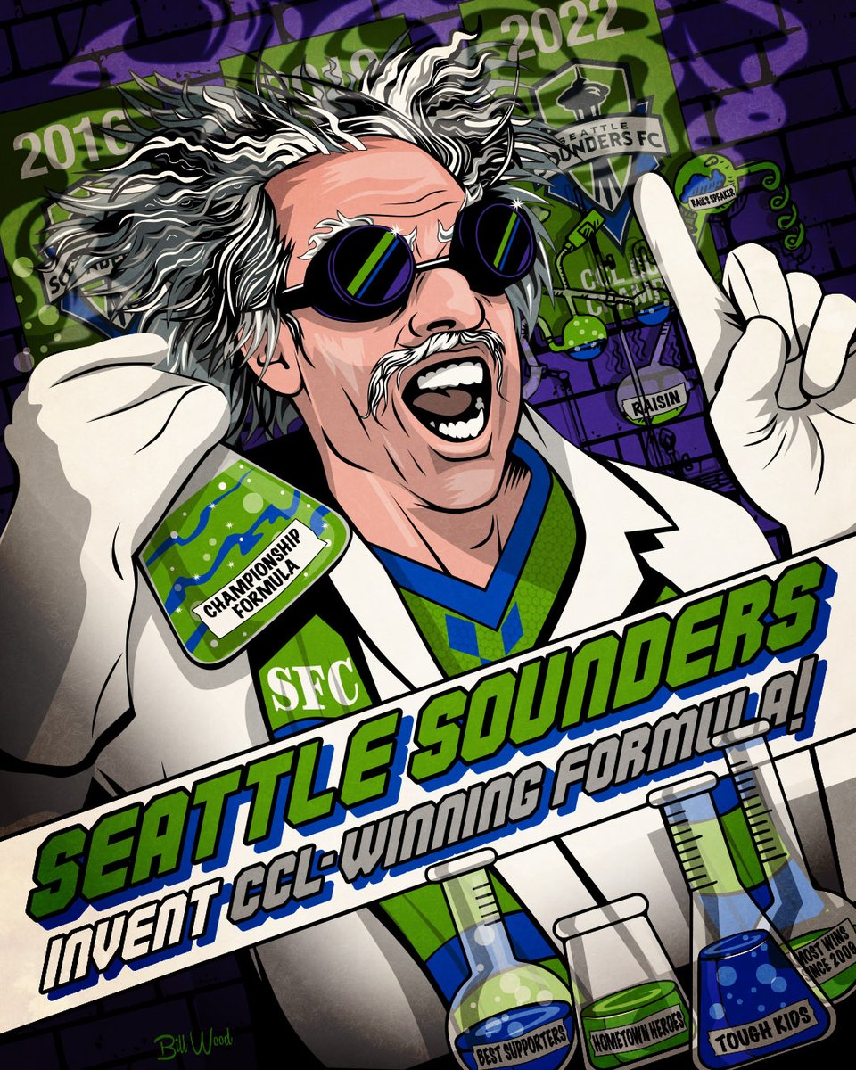 SoundersFC's tweet photo. The Seattle Sounders invented MLS clubs winning CCL https://t.co/oMg3FlSwXW