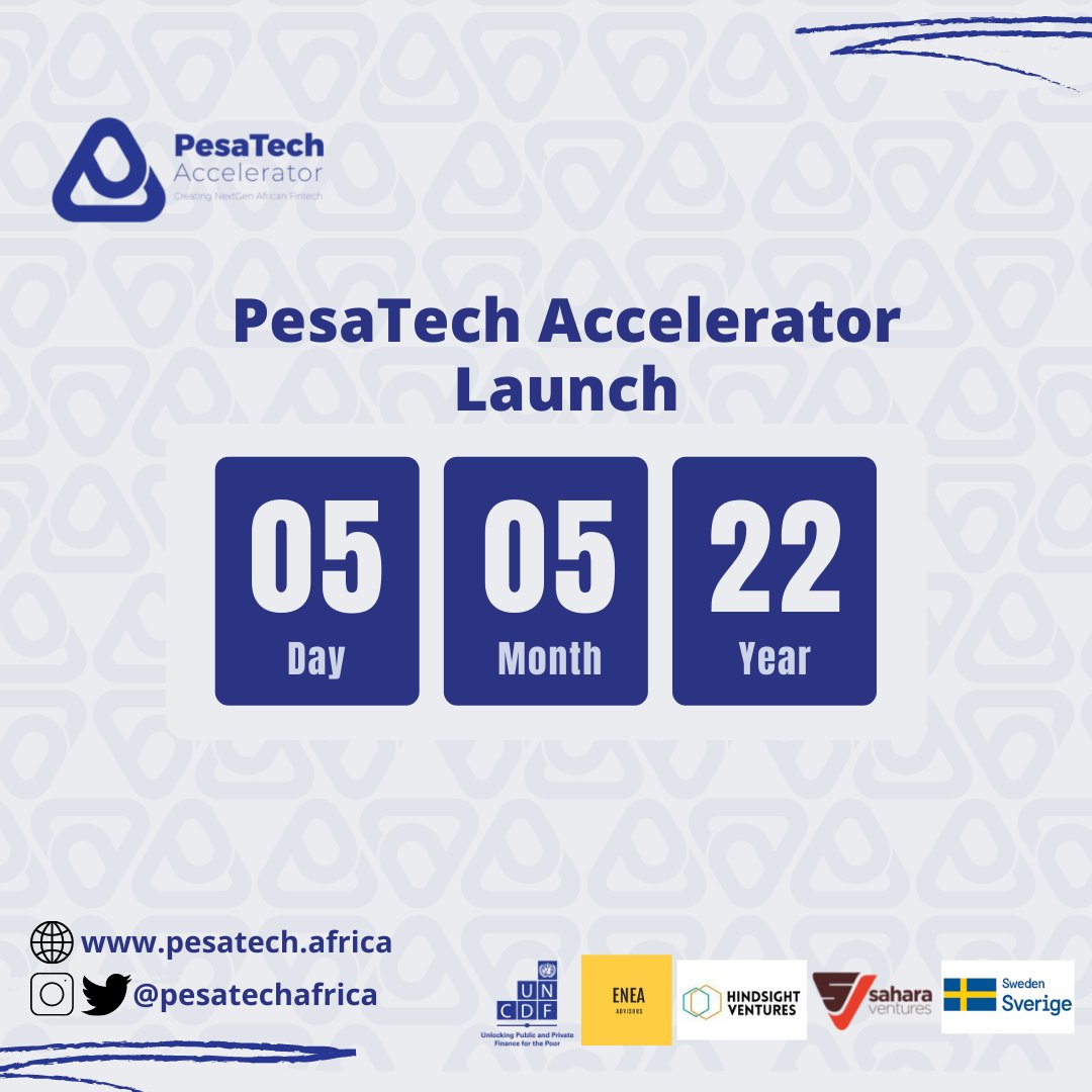 The day is finally here🔥
The launch of PesaTech Accelerator taking place at Zo Spaces
We are excited to share with you all the activities we have lined up for you today🔥
#PesaTechAfrica #Fintechtz
@UNCDFdigital <a href="/VenturesSahara/">Sahara Ventures</a> <a href="/eneaadvisors/">Enea Advisors</a> <a href="/Startup_Reseau/">StartupRéseau</a>