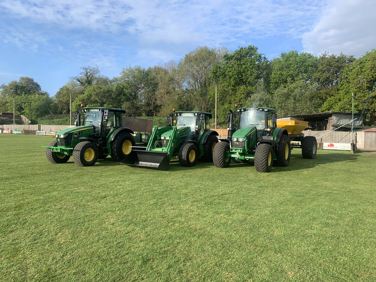 Testing out the new kit whilst Installing secondary drainage. <a href="/OfficalBAFC/">Buckland Athletic</a>  <a href="/MJAbbottLtd/">MJ Abbott Ltd</a>