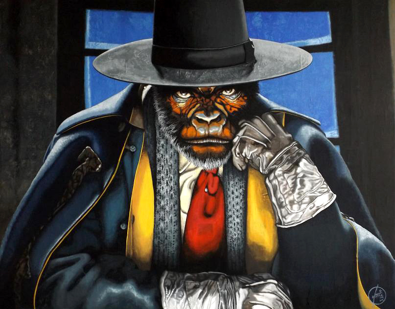 GM Gorilla's !!! 🦍

For those who are still looking for the film referred to ! 👀

🎬 The Hateful Eight by Quentin Tarantino !

Who can find us the scene of the film?

#NFTs #NFTartists #ETH #NFTGiveaway #TGFNFT #huguesamblard #tarantino