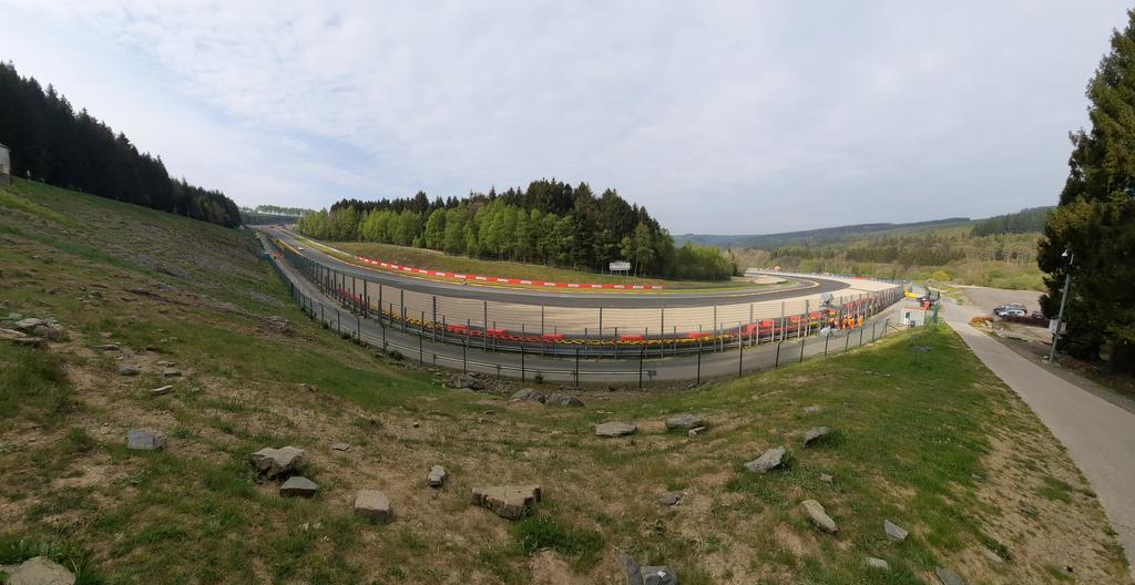 circuitspa's tweet photo. View from Pouhon, to start the day !  #fiawec #6hspa 1/2 https://t.co/oPoqaQC6HE